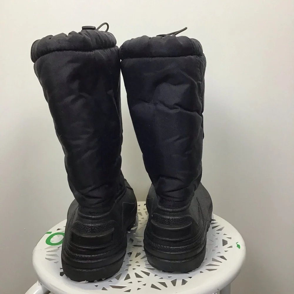 Sorel Black Quilted Duck Boots Sz.‎ 5